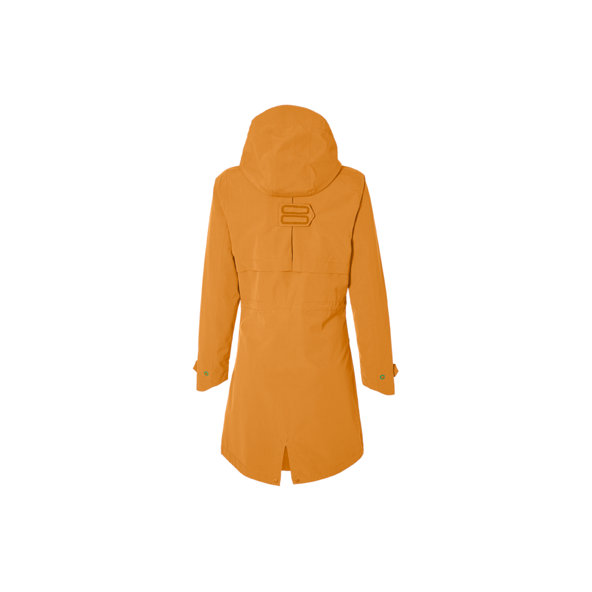 Basil Mosse veste de pluie Parka femmes Ocre  S