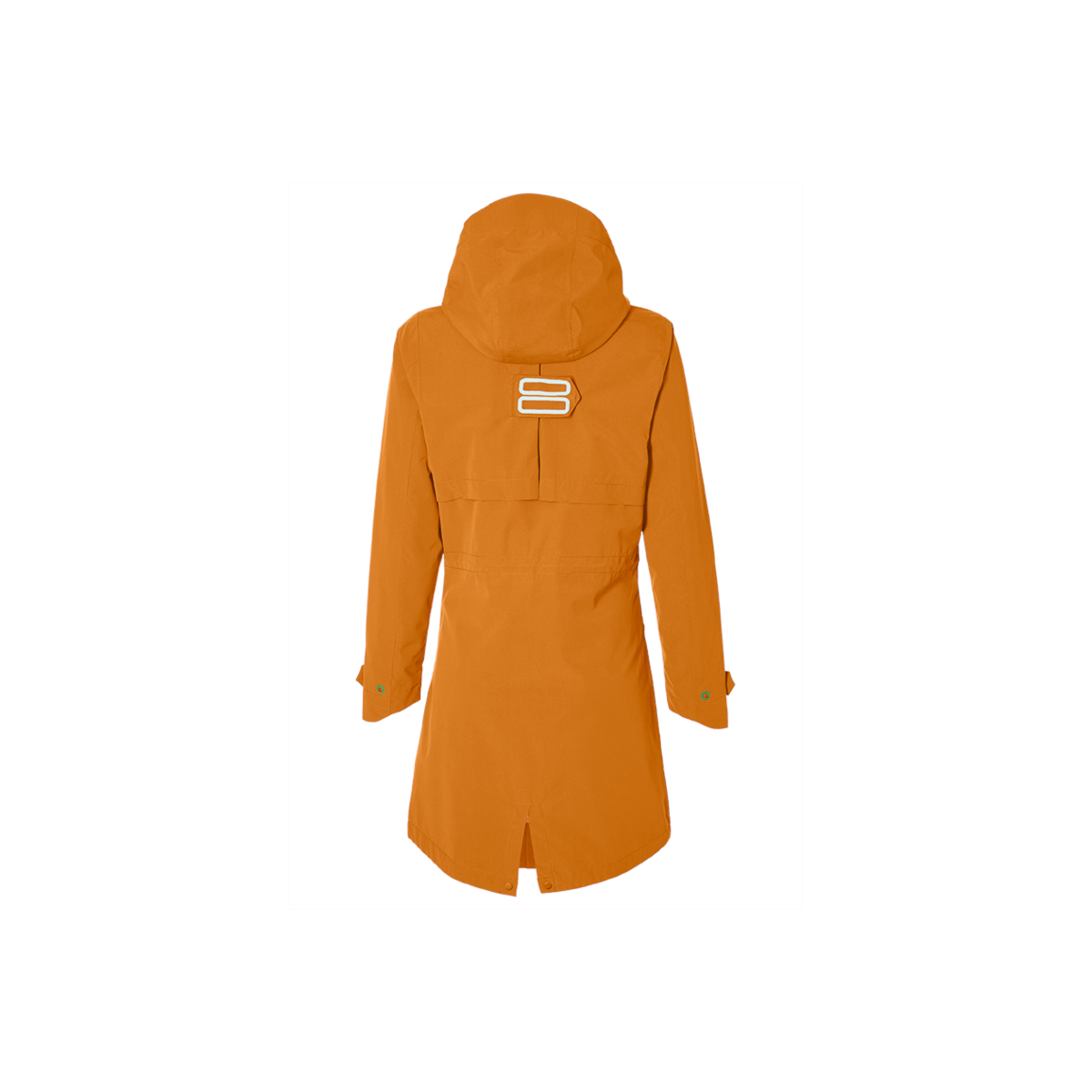 Basil Mosse veste de pluie Parka femmes Ocre  S