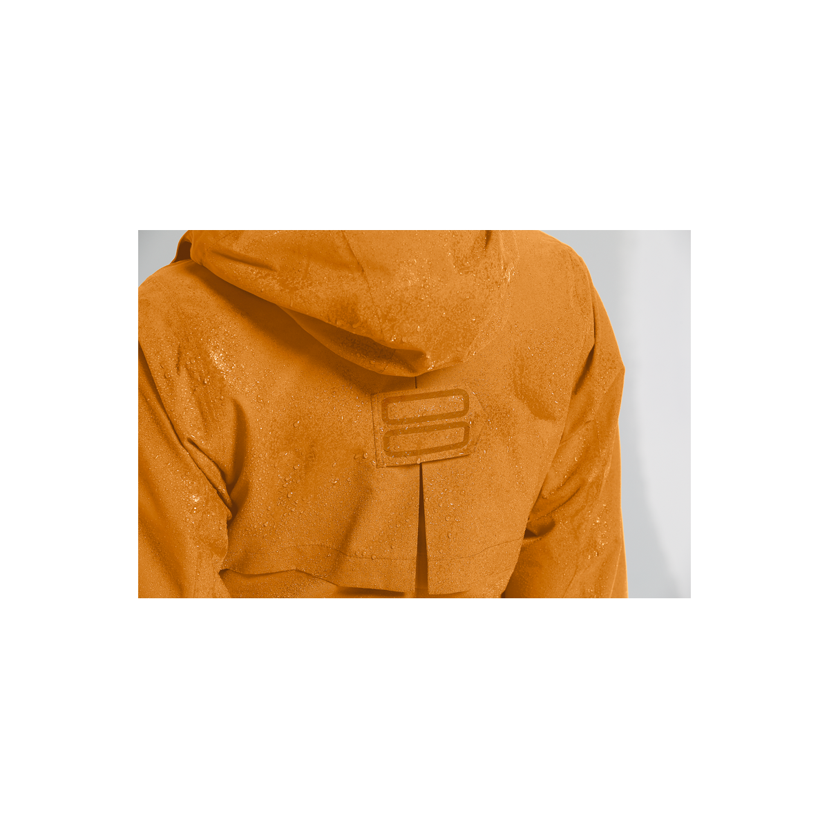 Basil Mosse veste de pluie Parka femmes Ocre  L