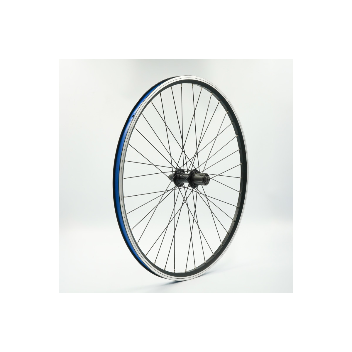 Roue 26" ARR k7, jante alu double paroi noire, QR10