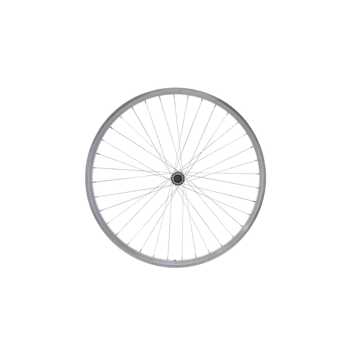 Roue avant 650B URBAN, double paroi, argent, patin, QR10