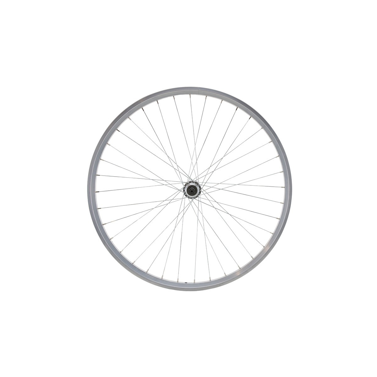 Roue arrière 650B URBAN, double paroi, argent, patin, QR10