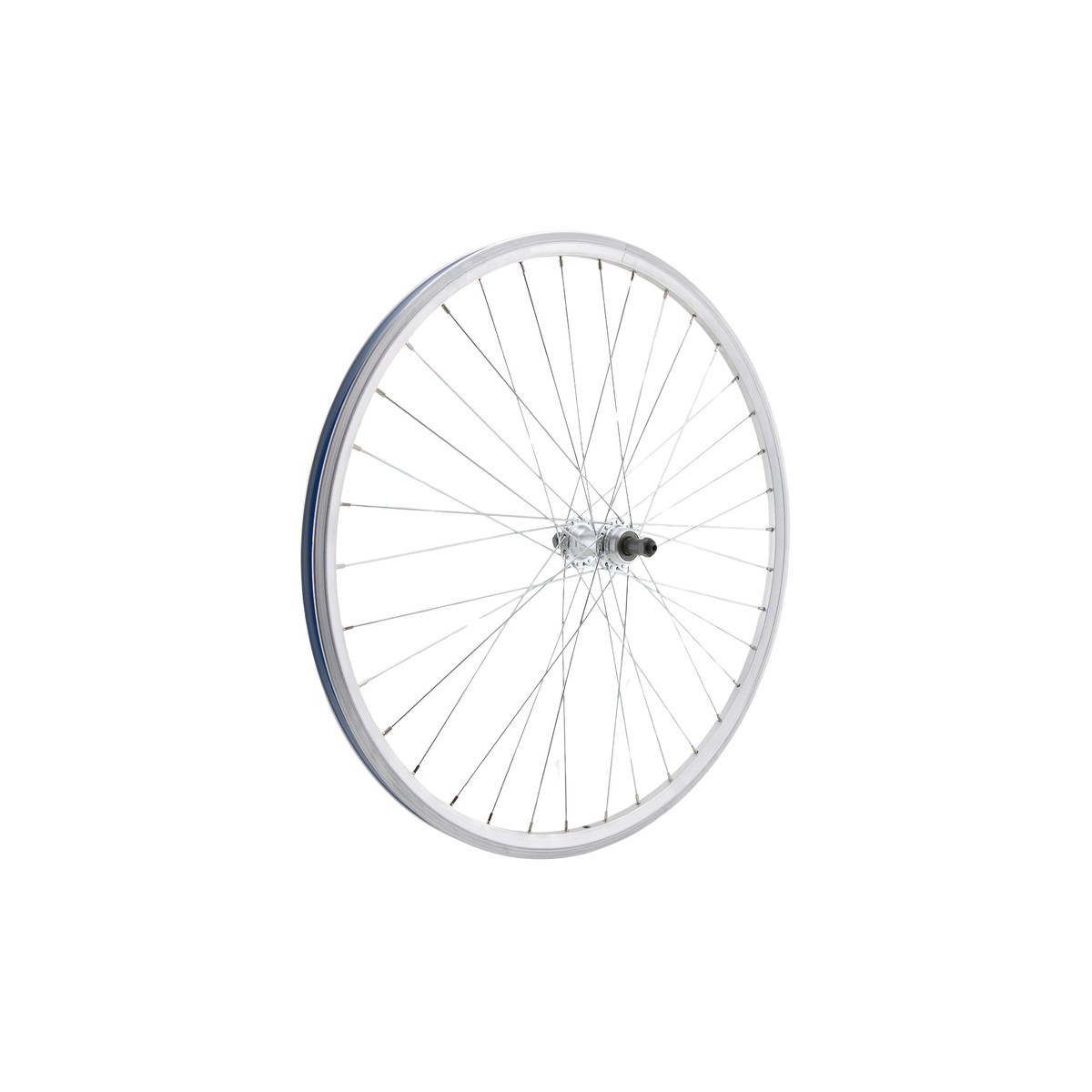 Roue arrière 650B URBAN, double paroi, argent, patin, QR10
