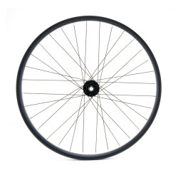 Roue avant 27,5" VTT/VAE, double paroi, noire, disque, 15 x 100