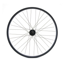 Roue arrière 27,5" VTT/VAE, double paroi, noire, disque, 12 x 148