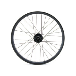 Roue arrière 20" CARGO/VAE, double paroi, noire, disque, 12 x 142