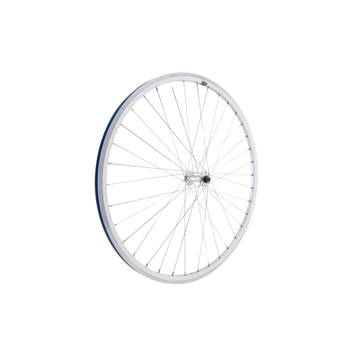 Roue avant 700C ROUTE, double paroi, argent, patin, QR10
