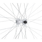 Roue avant 700C ROUTE, double paroi, argent, patin, QR10