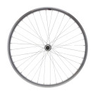 Roue arrière 700C ROUTE, double paroi, argent, patin, QR10