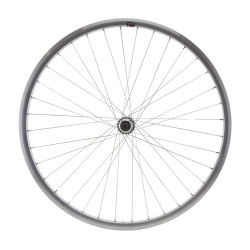 Roue arrière 700C ROUTE, double paroi, argent, patin, QR10