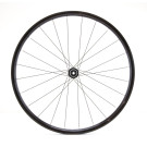 Roue avant 700C GRAVEL, double paroi, noire, disque CL, 15 x 100