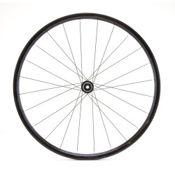 Roue avant 700C GRAVEL, double paroi, noire, disque CL, 15 x 100