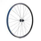 Roue avant 700C GRAVEL, double paroi, noire, disque CL, 15 x 100