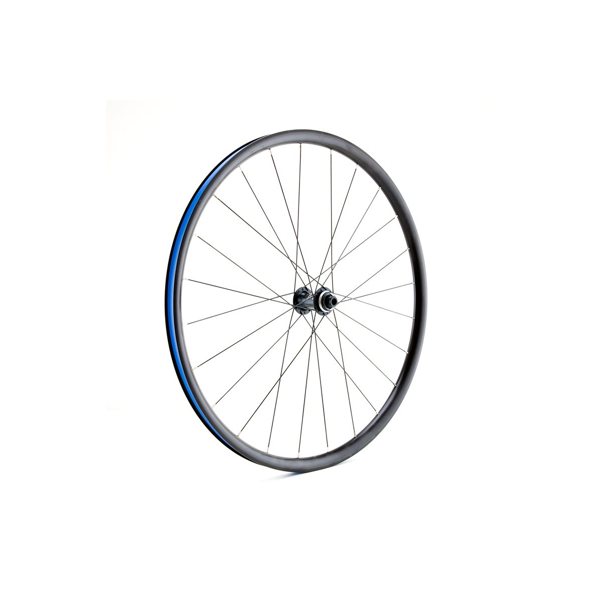 Roue avant 700C GRAVEL, double paroi, noire, disque CL, 15 x 100