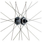 Roue avant 700C GRAVEL, double paroi, noire, disque CL, 15 x 100