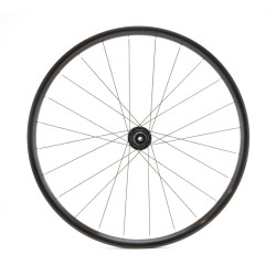 Roue arrière 700C GRAVEL, double paroi, noire, disque CL, 12 x 142