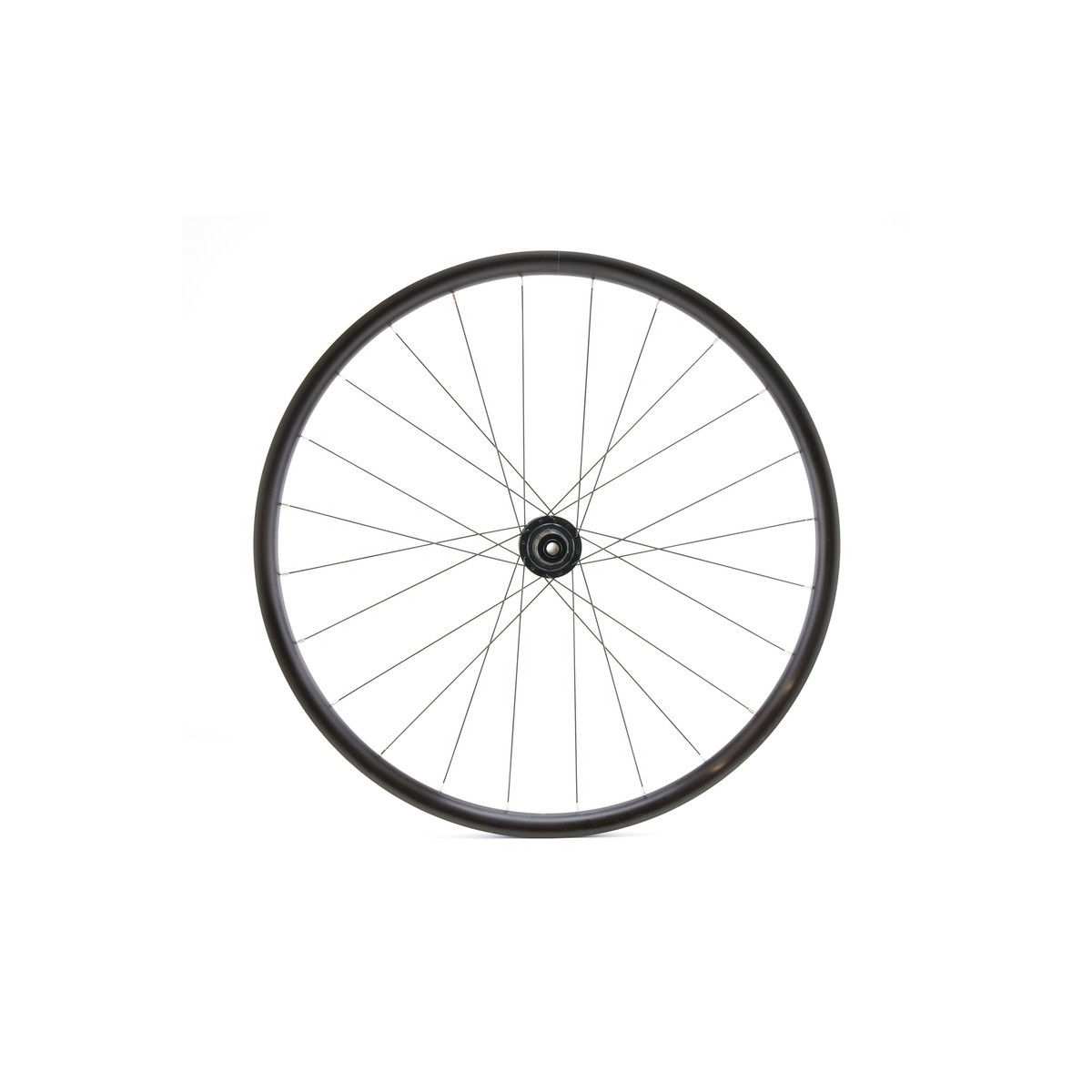 Roue arrière 700C GRAVEL, double paroi, noire, disque CL, 12 x 142