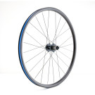 Roue arrière 700C GRAVEL, double paroi, noire, disque CL, 12 x 142