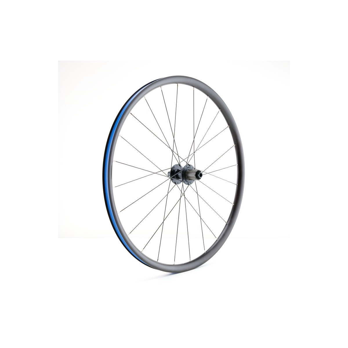 Roue arrière 700C GRAVEL, double paroi, noire, disque CL, 12 x 142