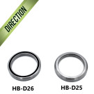 Roulement de direction BLACKBEARING 40 x 51.8 x 7.5mm - 36/45°