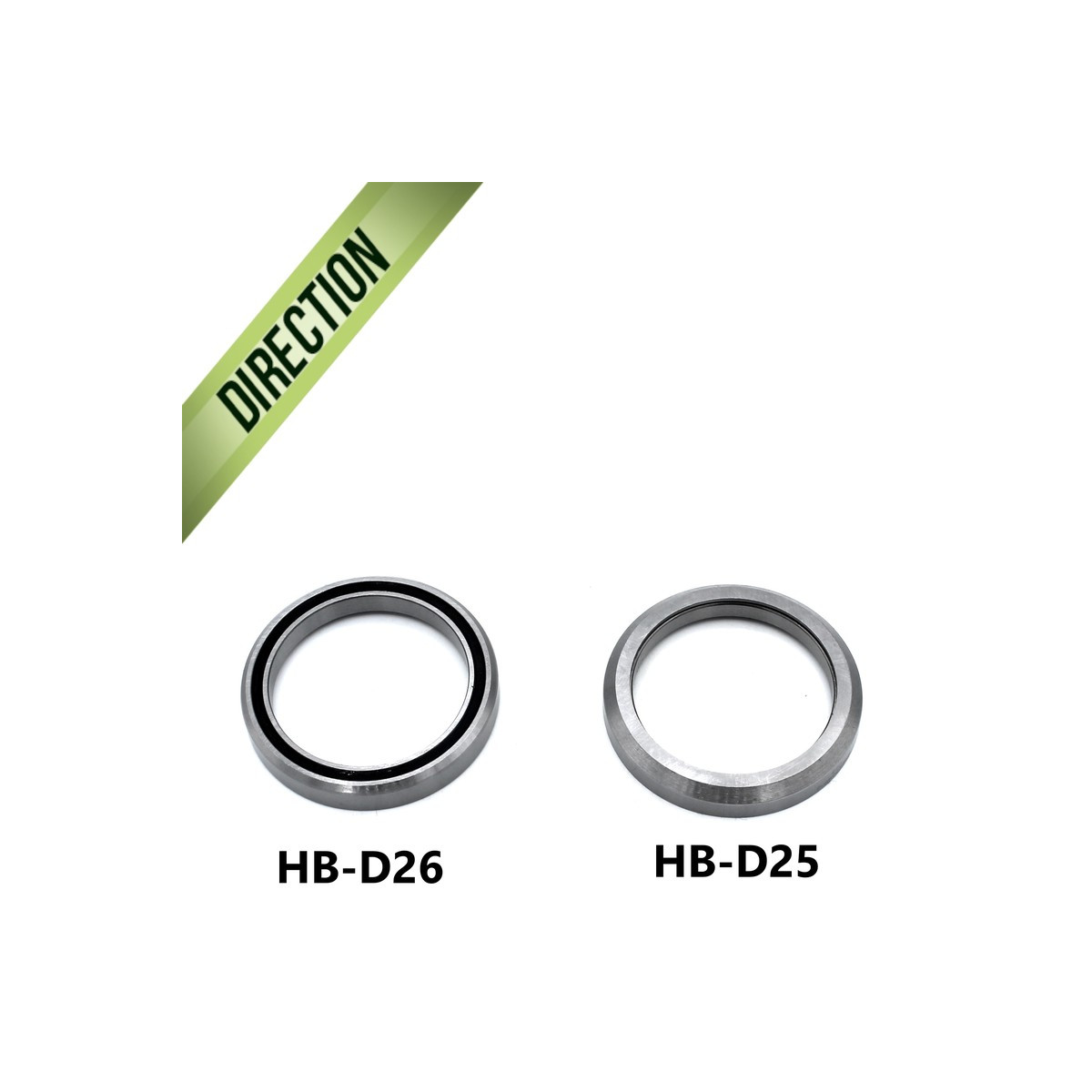 Roulement de direction BLACKBEARING 40 x 51.8 x 7.5mm - 36/45°