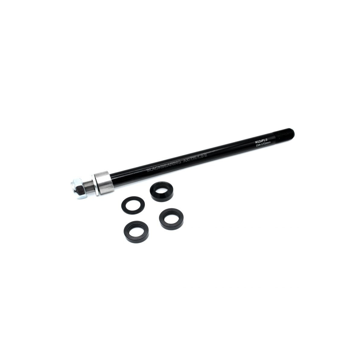 Axe de roue pour remorque BLACKBEARING 12mm-154/172