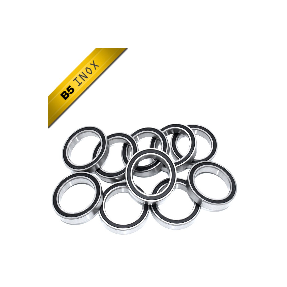 Roulement boîtier de pédalier acier inox. BLACKBEARING BB30 B5S 10pcs