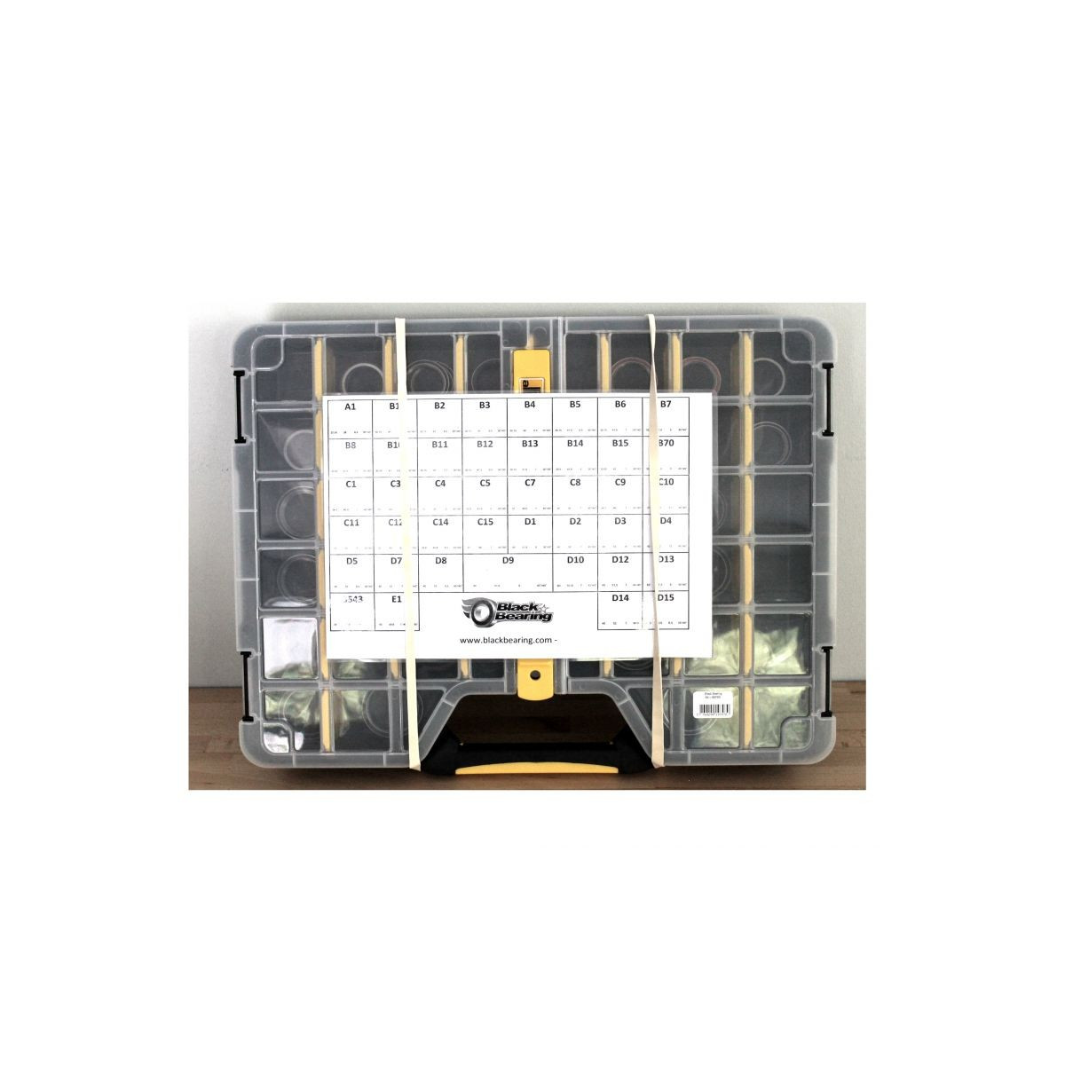 Boîte de roulements de direction BLACKBEARING Expert, 53pcs