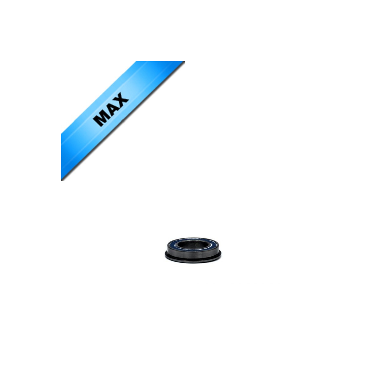 Roulement avec collerette extérieure BLACKBEARING 12x21/23x5mm MAX