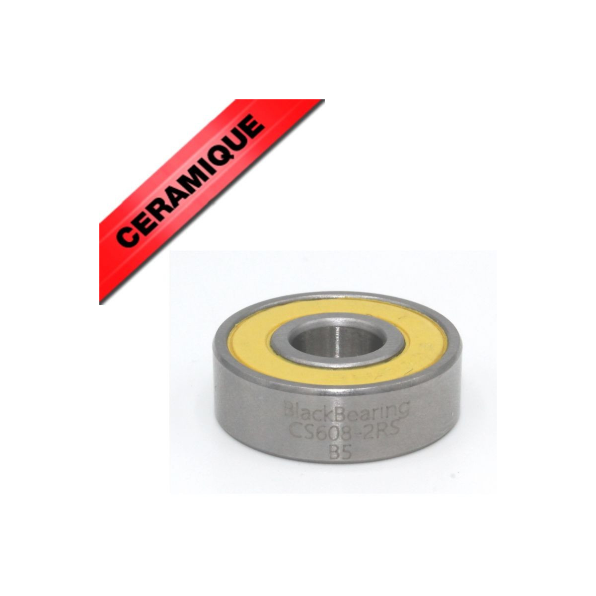 Roulement céramique BLACKBEARING 8 x 22 x 7mm 