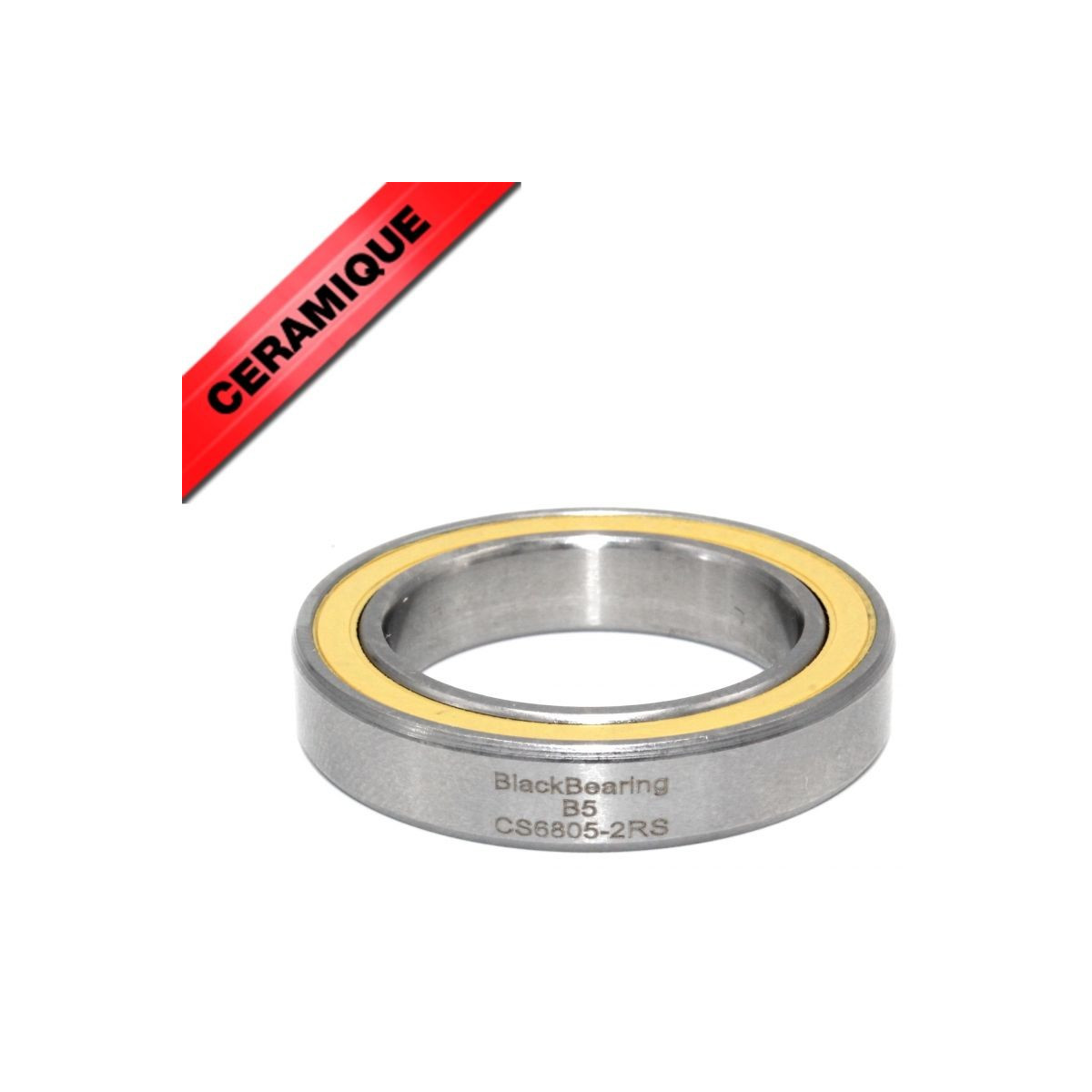 Roulement céramique BLACKBEARING 25 x 37 x 7mm 