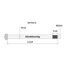 Axe de roue avant BLACKBEARING 119-M12x1-15mm