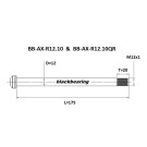 Axe de roue arrière levier rapide BLACKBEARING 175-M12x1-20mm