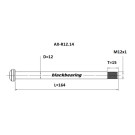 Axe de roue arrière BLACKBEARING 164-M12x1-15mm