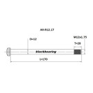 Axe de roue arrière BLACKBEARING 170-M12x1.75-20mm