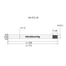 Axe de roue arrière BLACKBEARING 172-M12x1-20mm