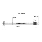 Axe de roue arrière BLACKBEARING 174-M12x1.5-18mm