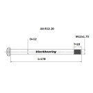 Axe de roue arrière BLACKBEARING 178-M12x1.75-20mm