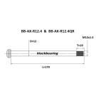 Axe de roue arrière levier rapide BLACKBEARING 170-M12x1.5-18mm