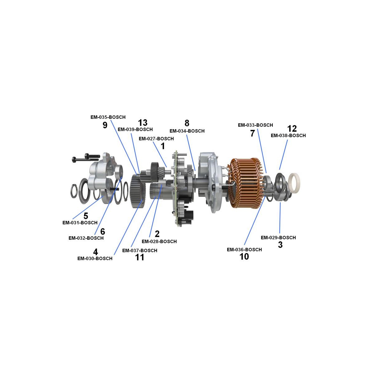 Joint BLACKBEARING pour moteurs Bosh Gen 4
