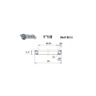 Roulement de direction BLACKBEARING 30.15 x 41 x 7.7mm - 36/45°