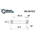 Roulement de direction BLACKBEARING 30.15 x 41.5 x 6.5mm - 36/36°