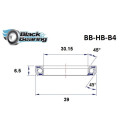 Roulement de direction BLACKBEARING 30.15 x 39 x 6.5mm 45/45°