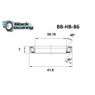 Roulement de direction BLACKBEARING 30.15 x 41.8 x 7mm - 45/45°