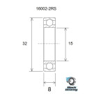 Roulement BLACKBEARING 15 x 32 x 8mm B3