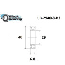 Roulement BLACKBEARING 29 x 40 x 6.8mm B3
