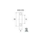 Roulement BLACKBEARING 10 x 26 x 8mm B5