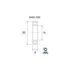 Roulement BLACKBEARING 15 x 32 x 9mm B3