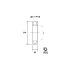 Roulement BLACKBEARING 7 x 19 x 6mm B3