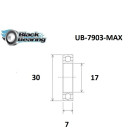 Roulement pivot de cadre VTT BLACKBEARING MAX